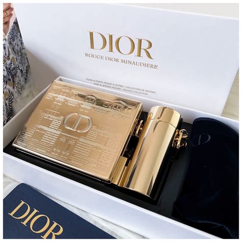 dior lipstick set with bag